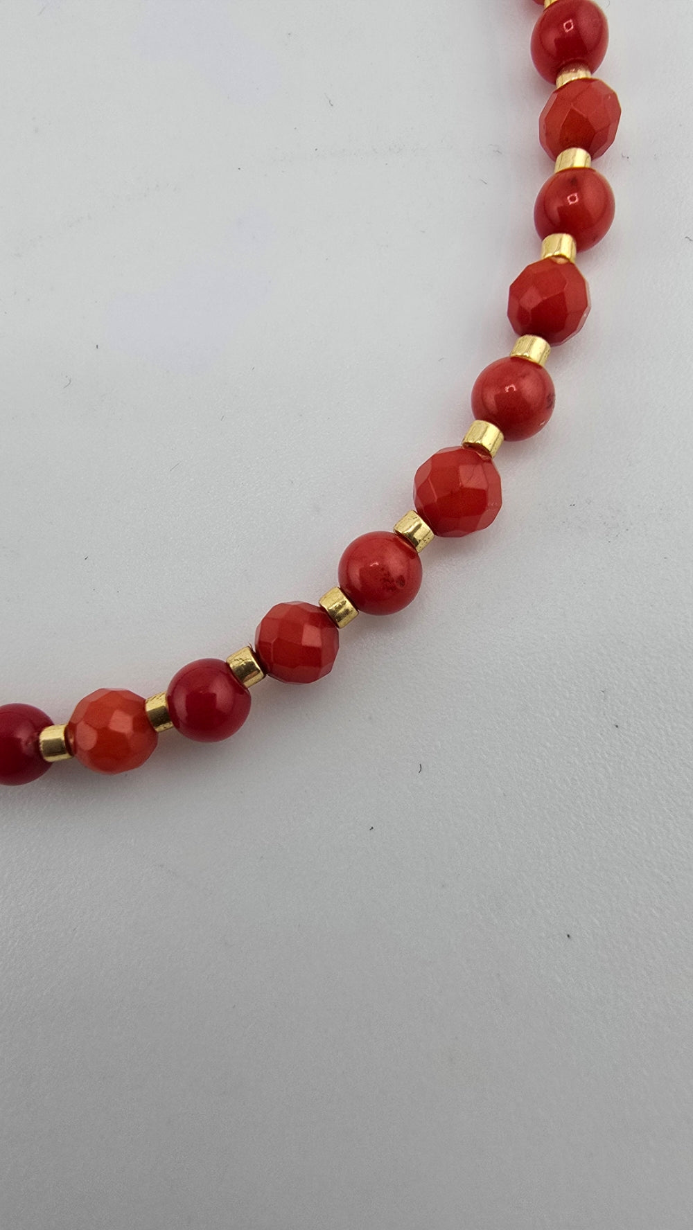 Bracelet en corail rouge