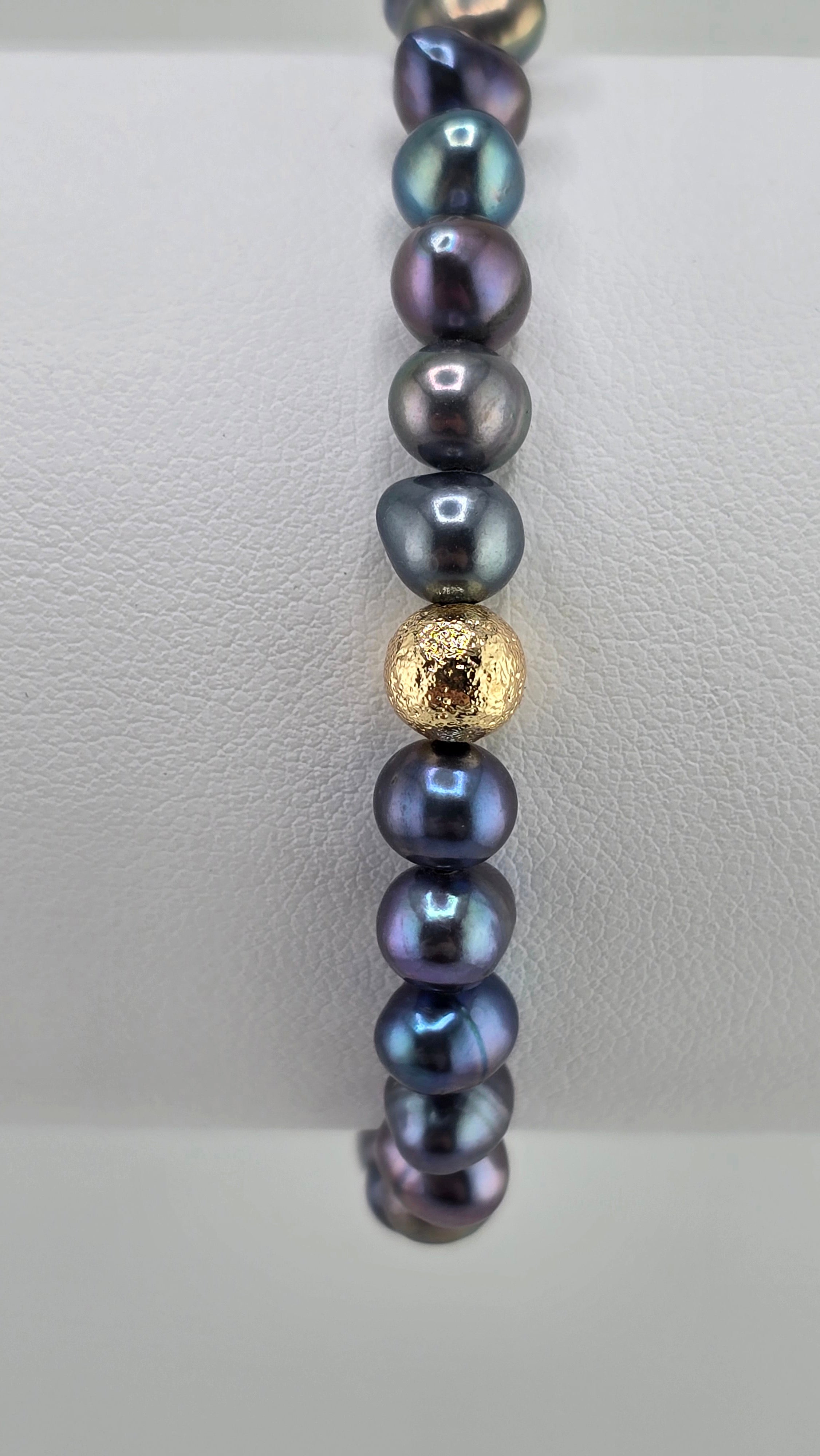 Bracelet en perles de culture