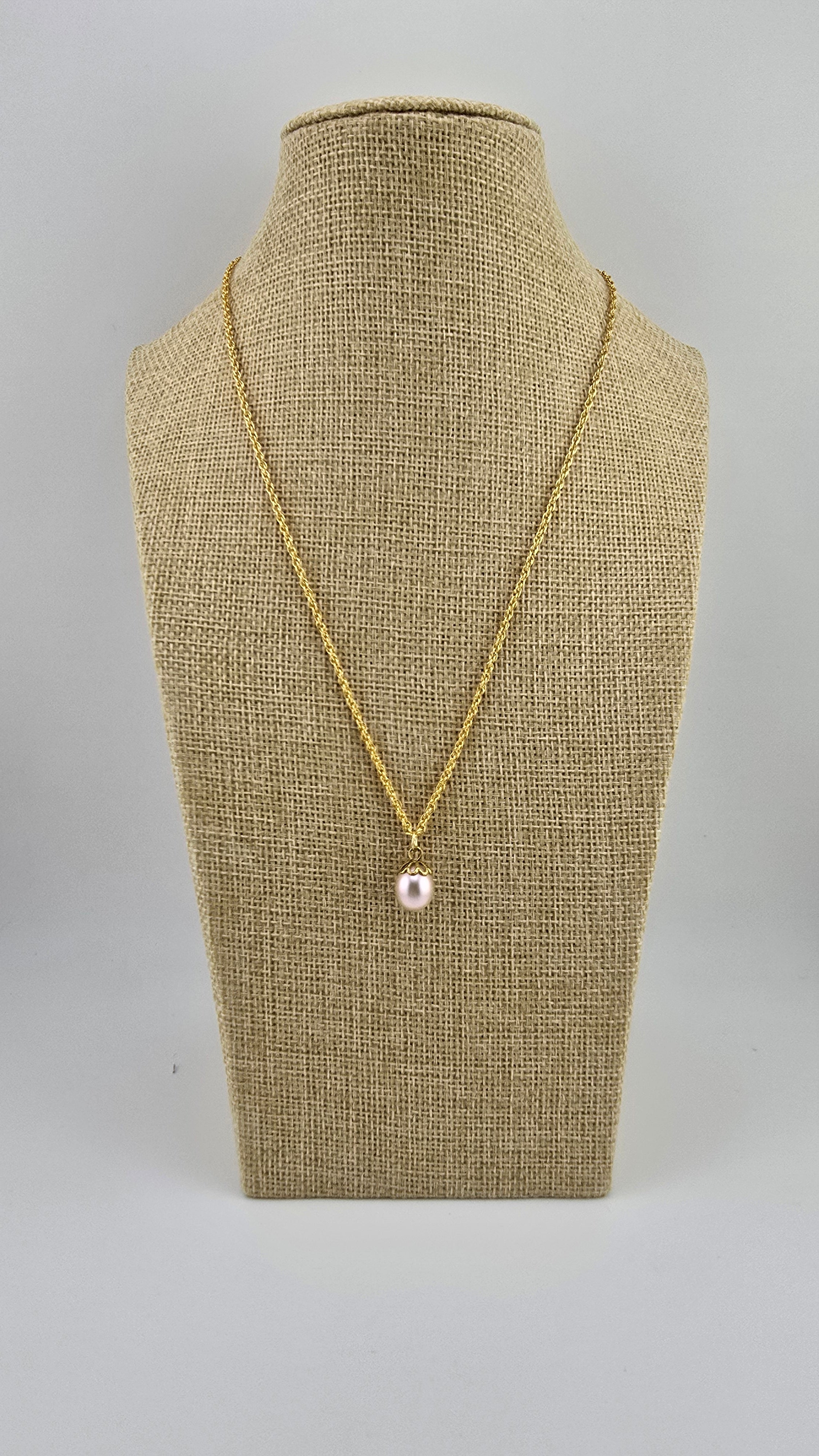 Perle de culture rose