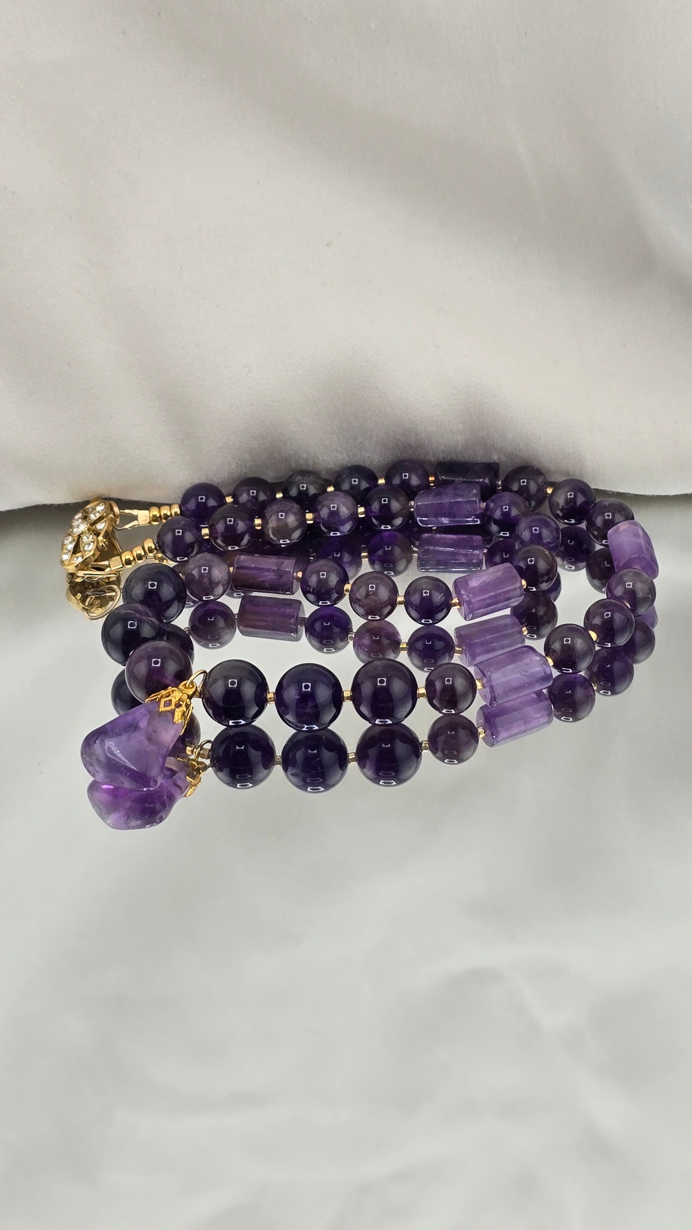 Collier en Améthyste