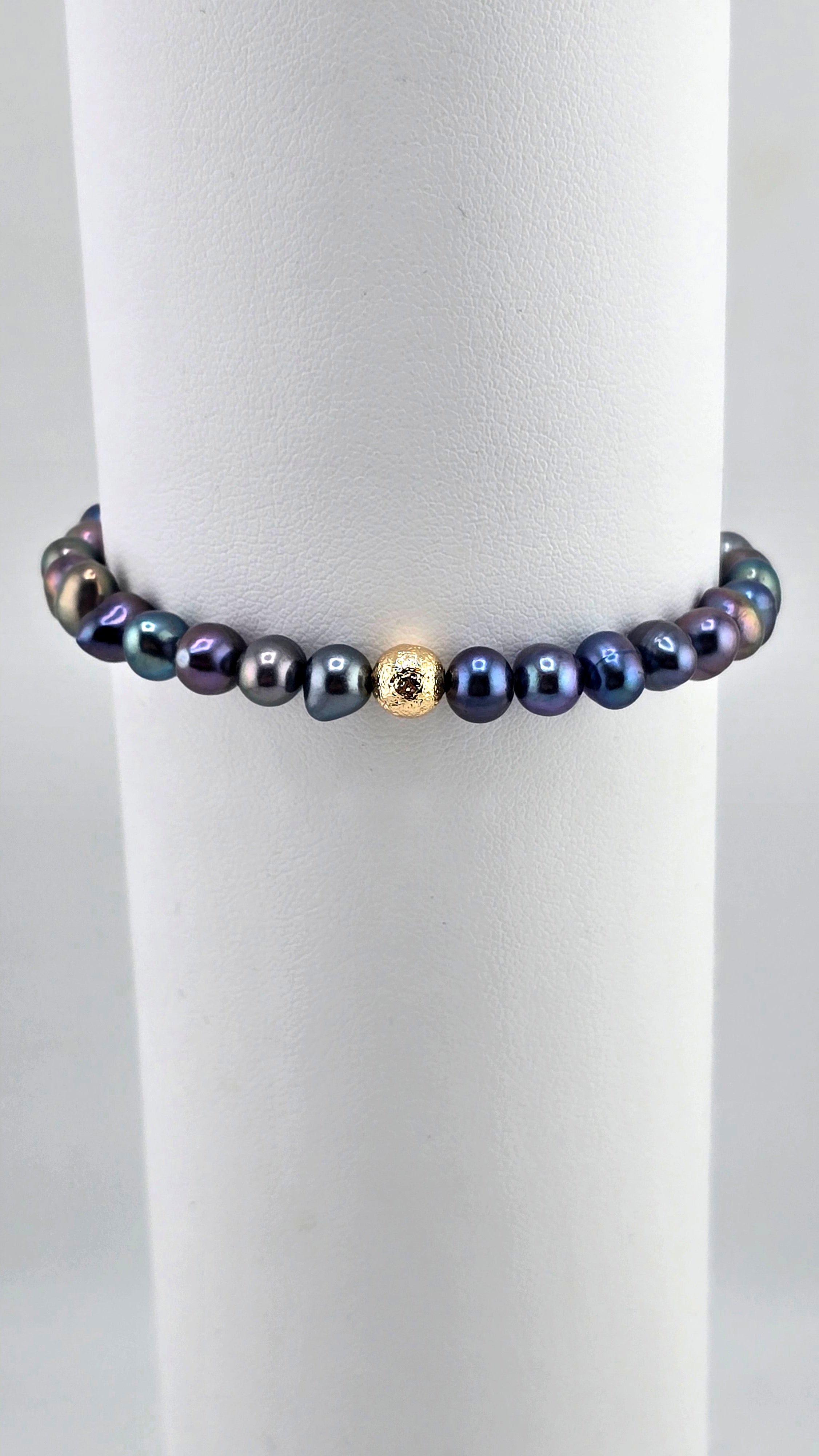 Bracelet en perles de culture