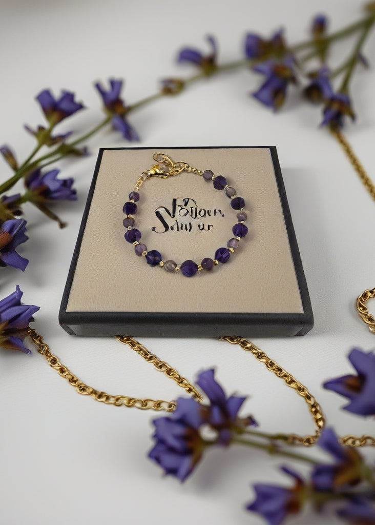 Bracelet en Améthyste
