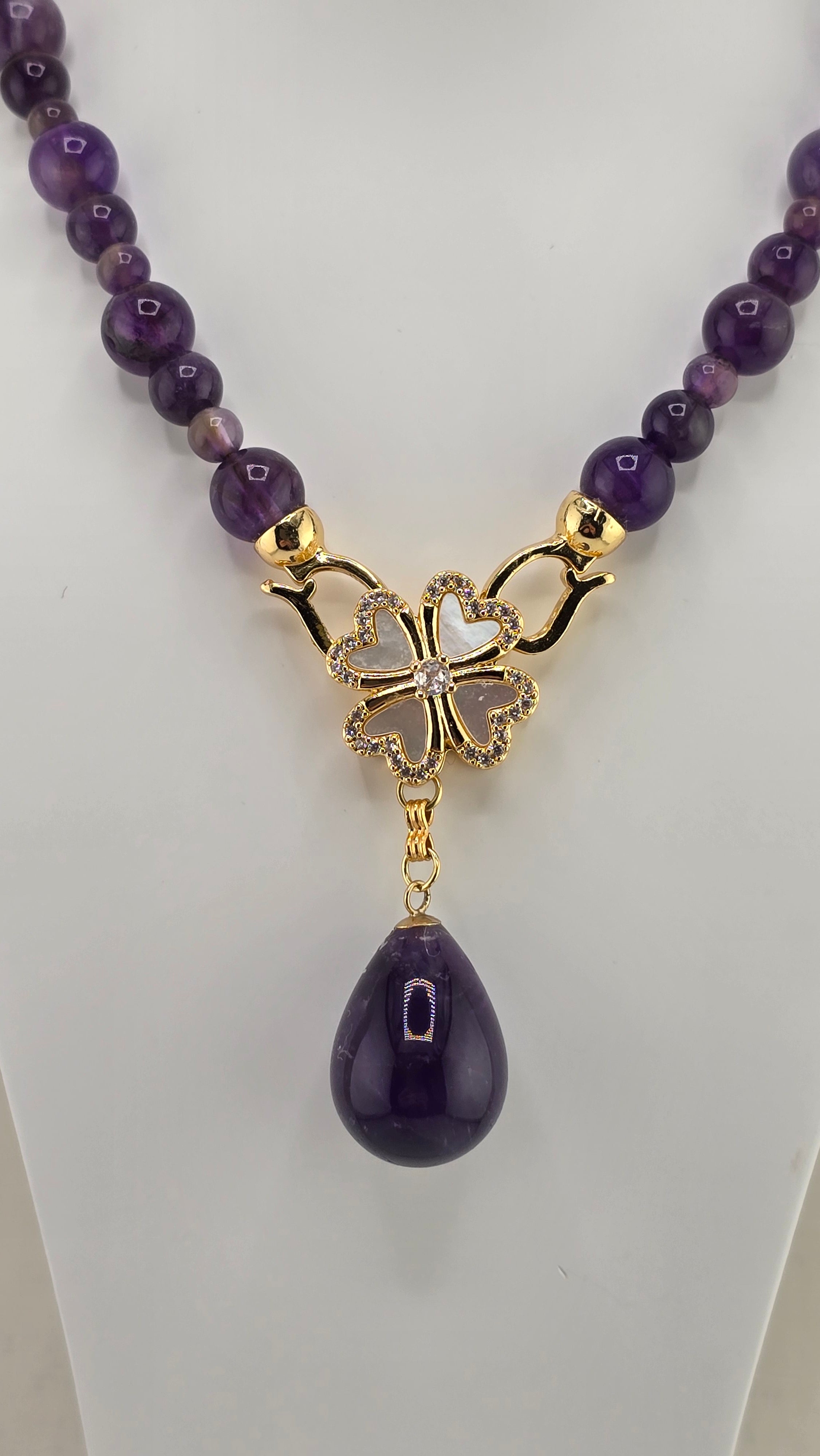 Collier en Améthyste