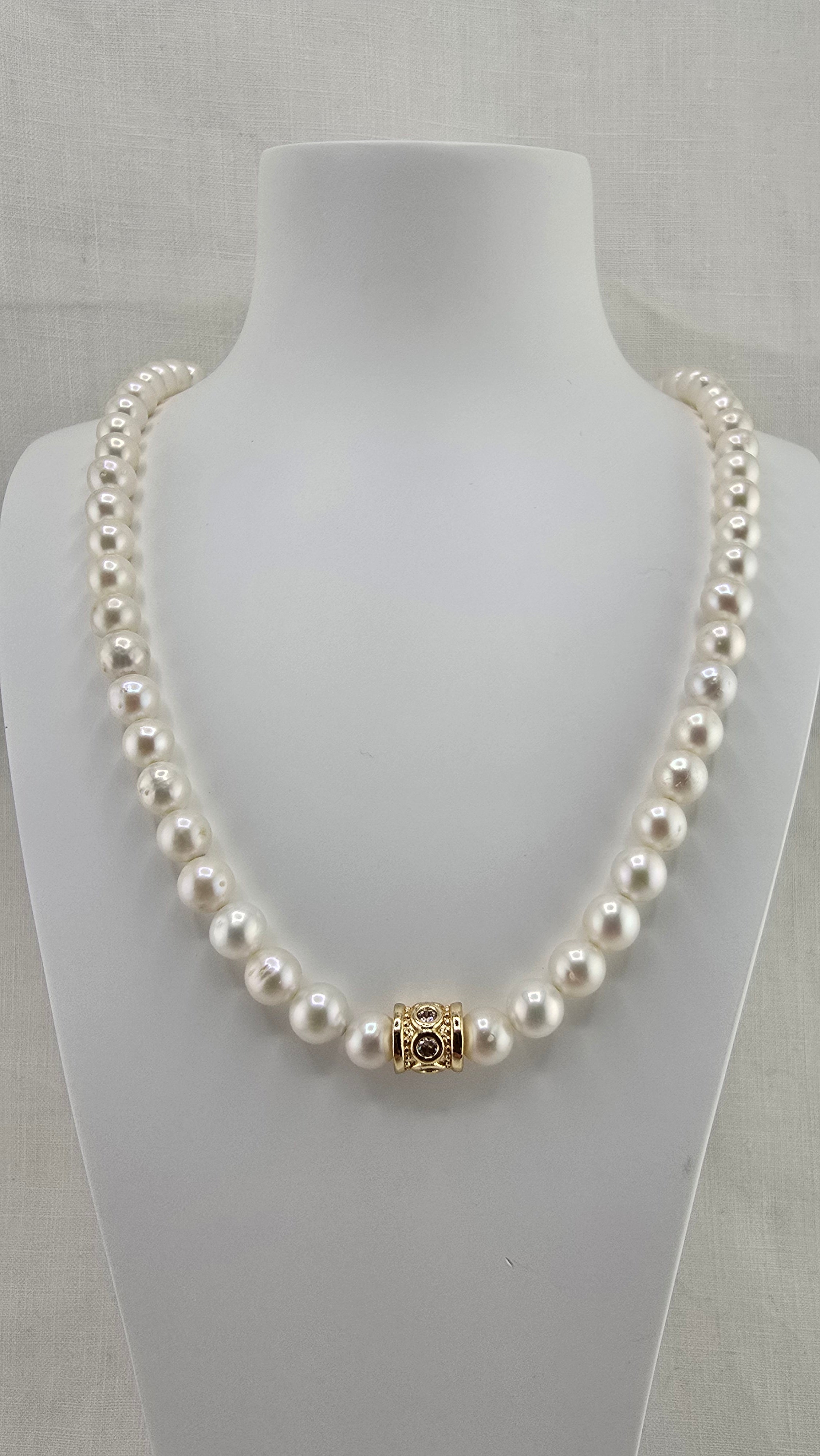 Collier en perles de culture