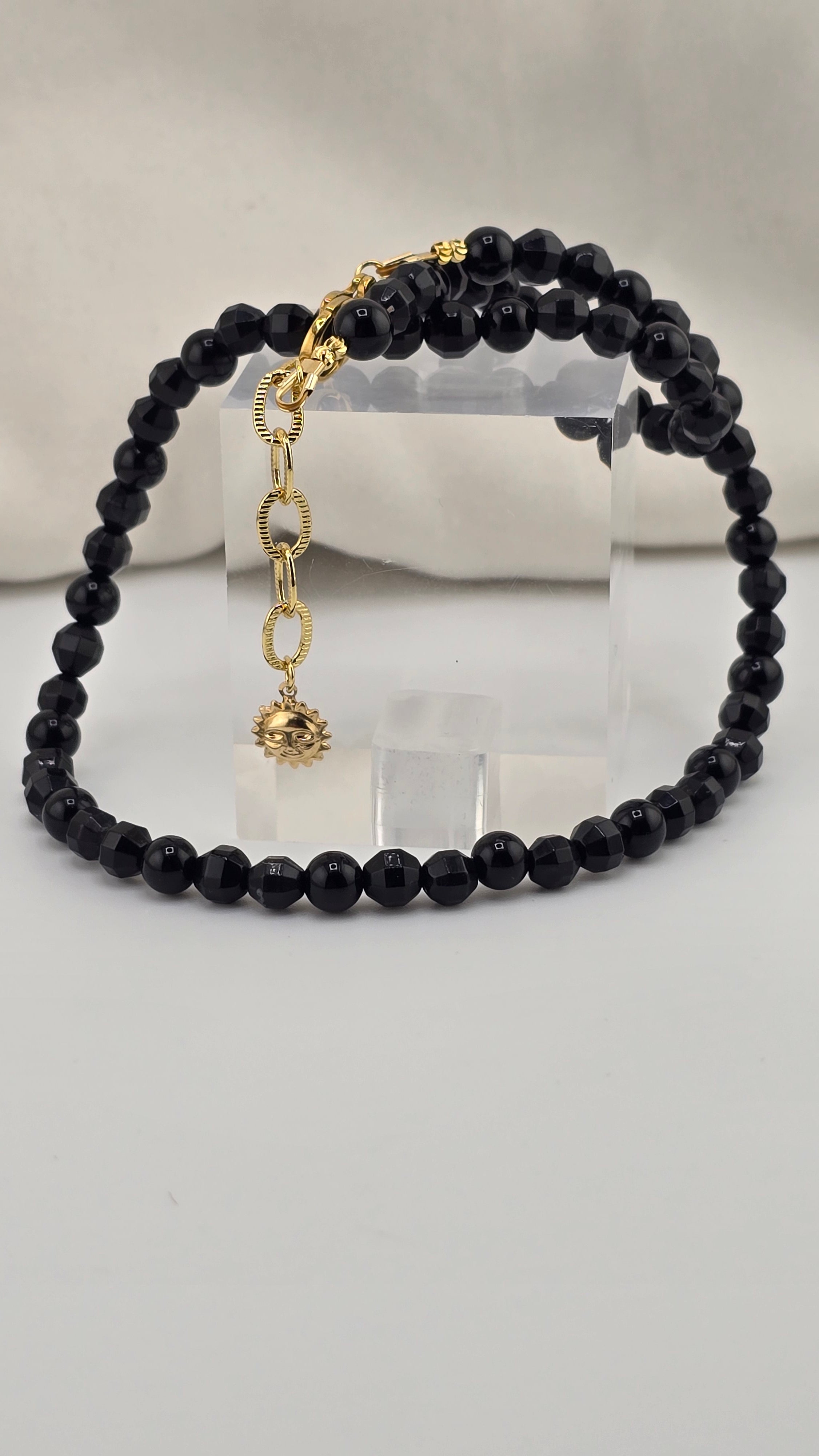 Collier en Onyx