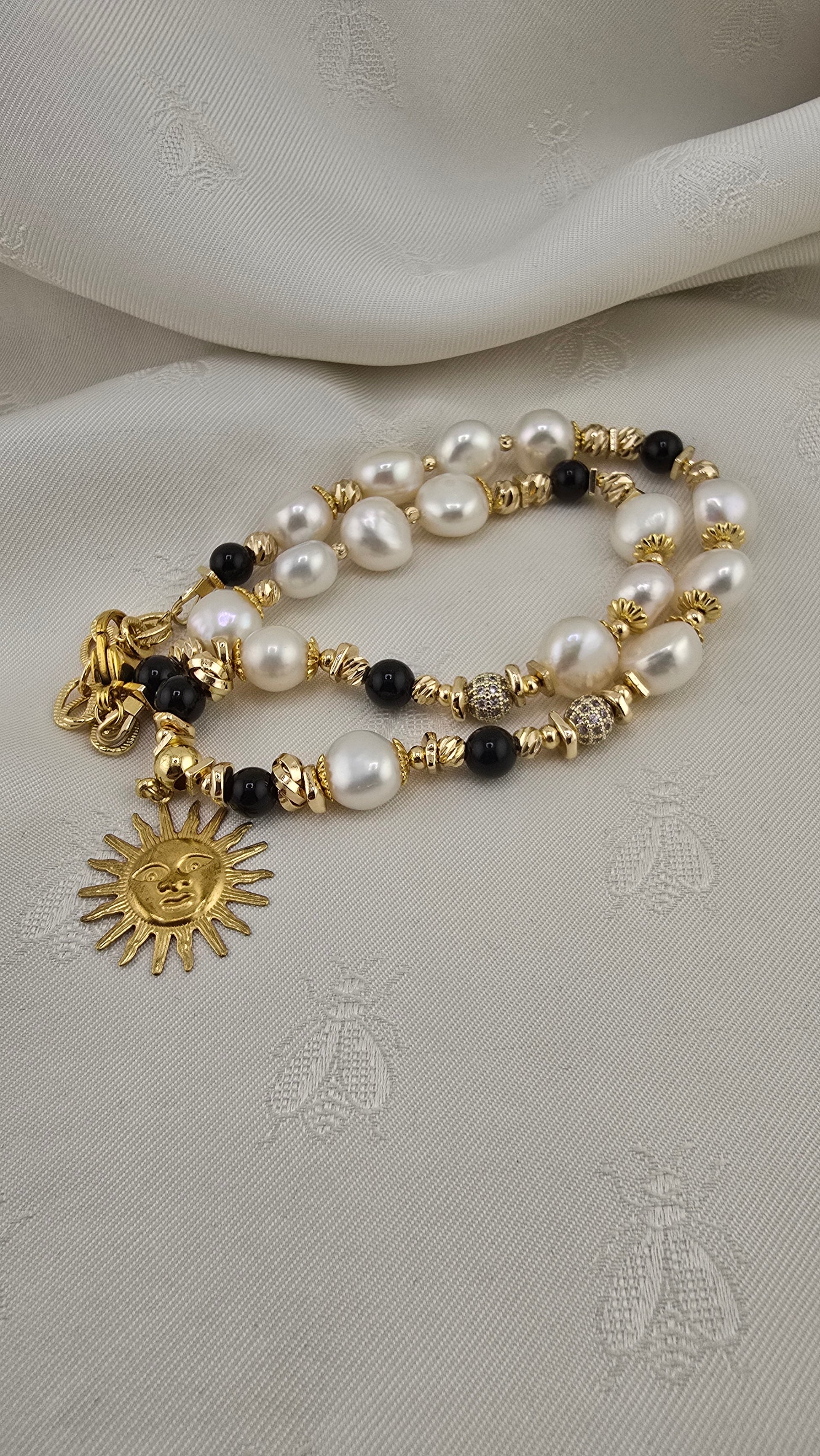 Collier en perles de culture