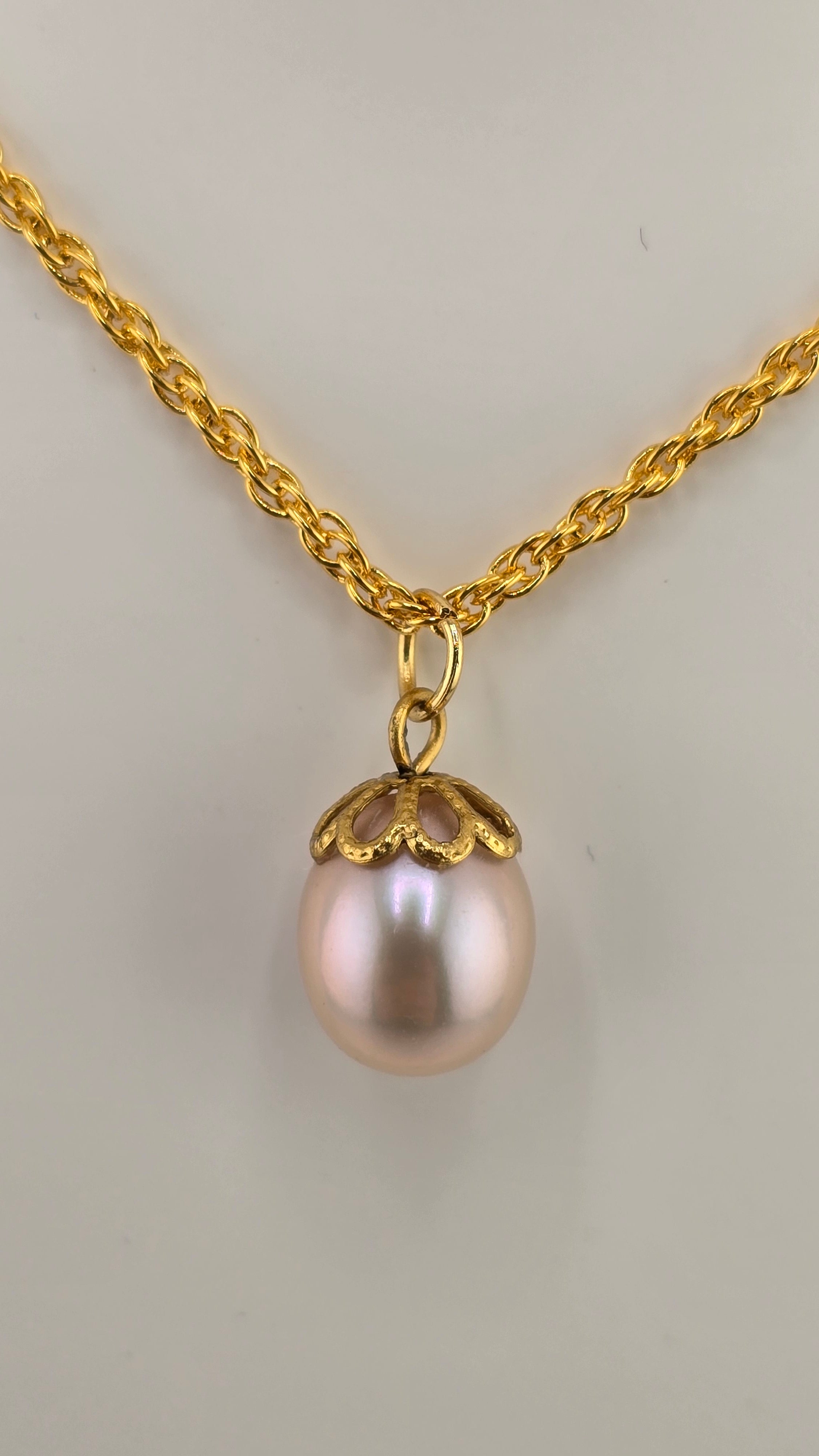 Perle de culture rose