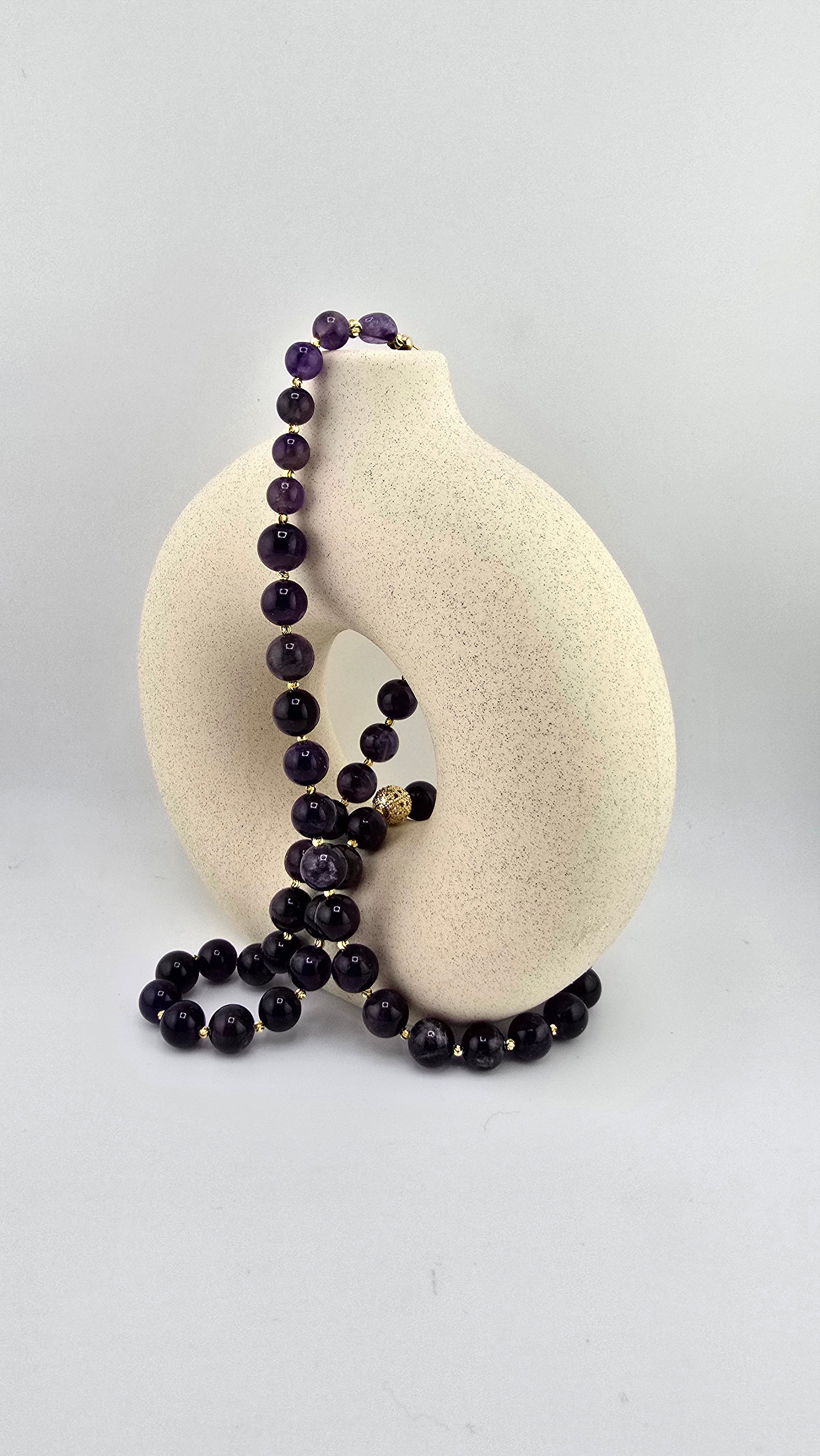 Collier Long en Améthyste