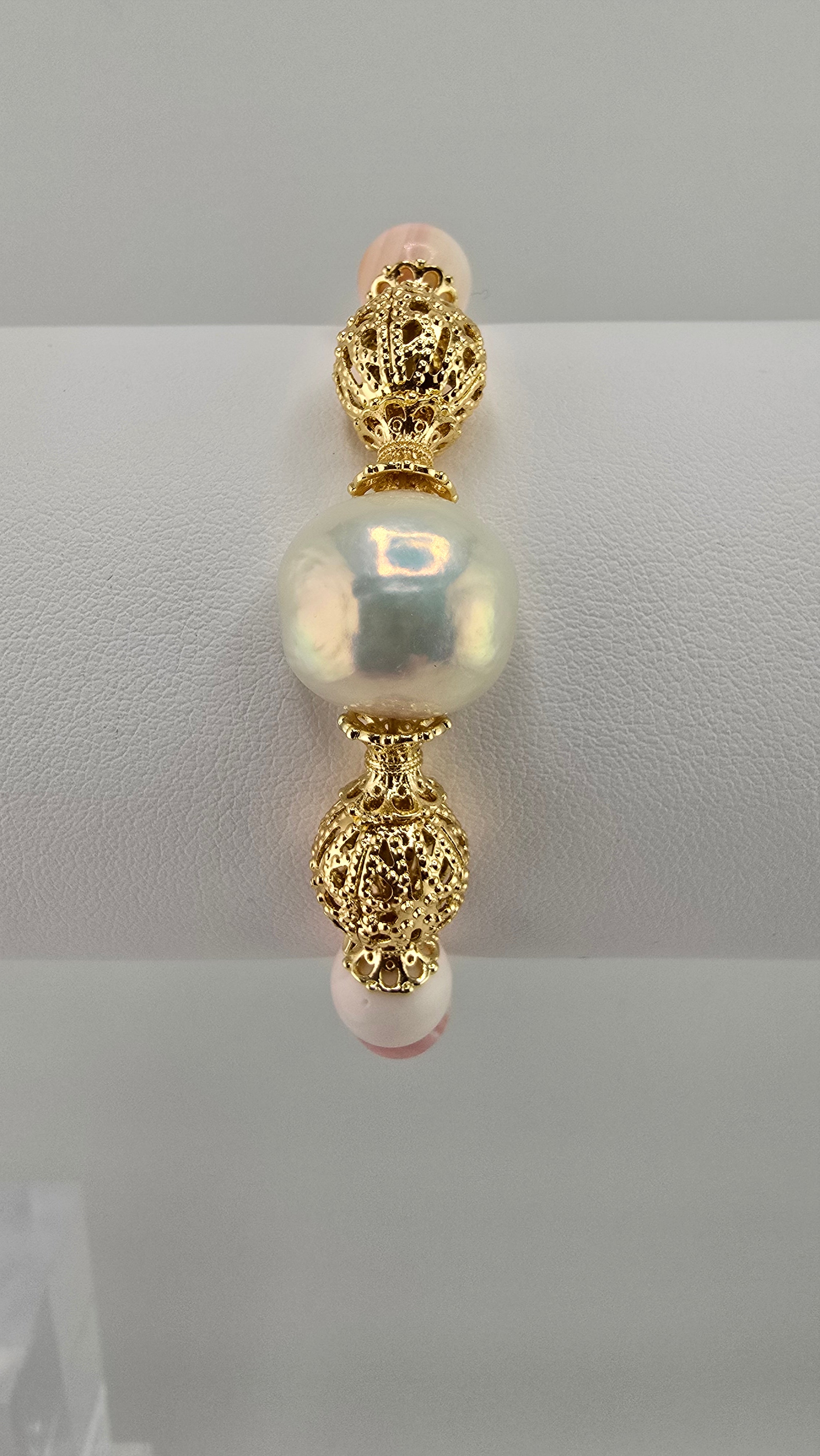 Bracelet en perles de Lambi