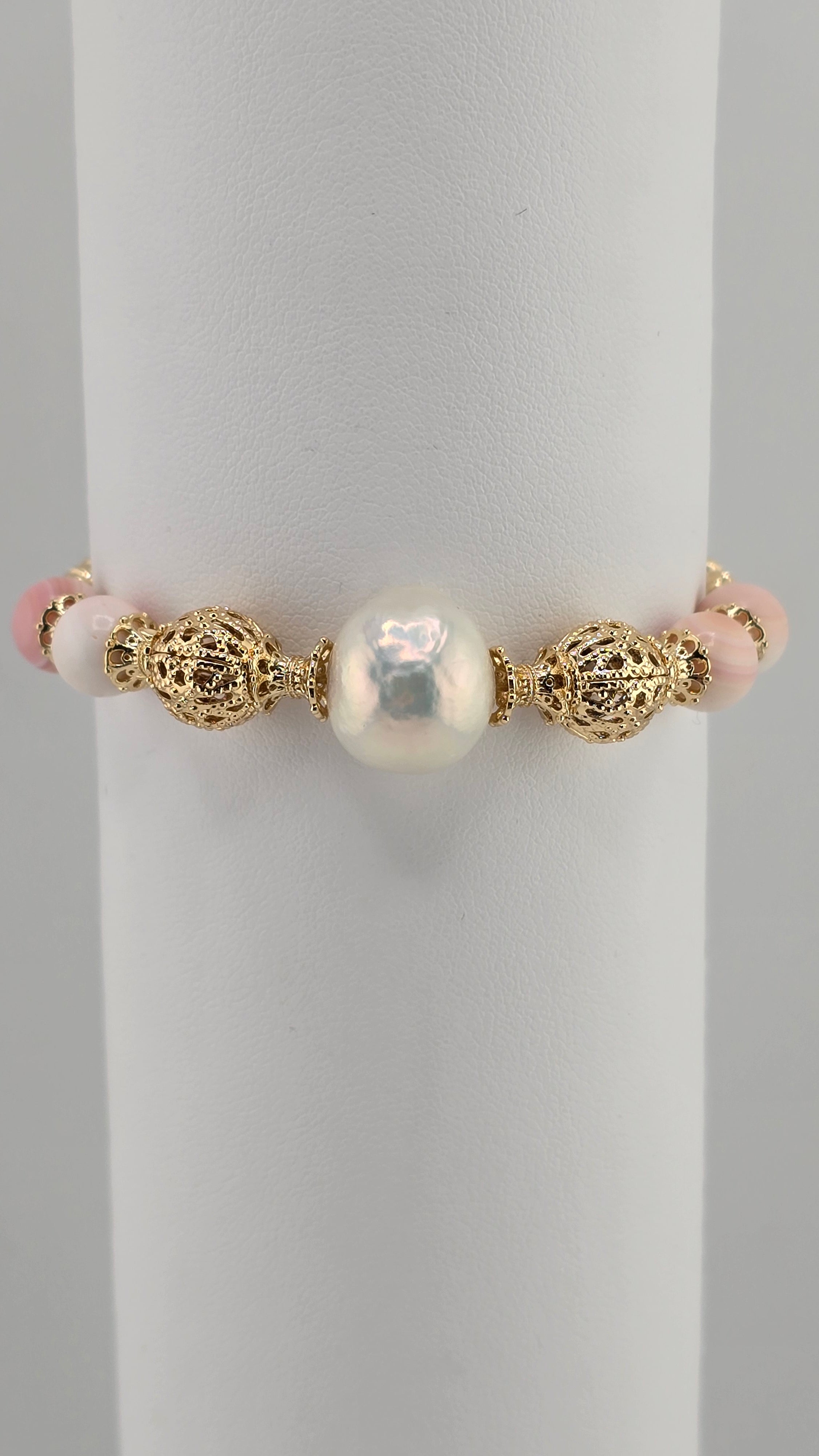 Bracelet en perles de Lambi