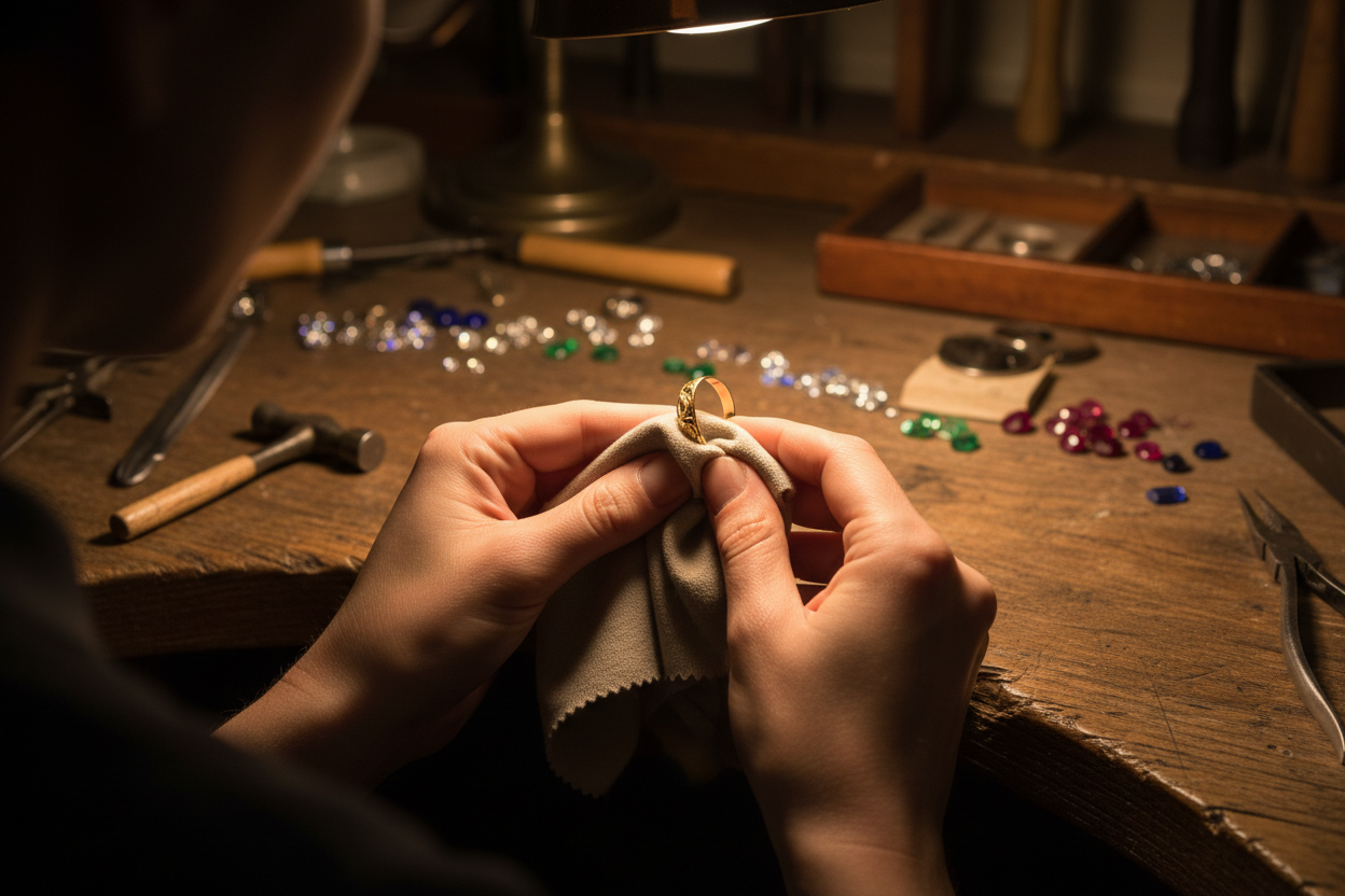 CONSEILS D'ENTRETIEN POUR VOS BIJOUX