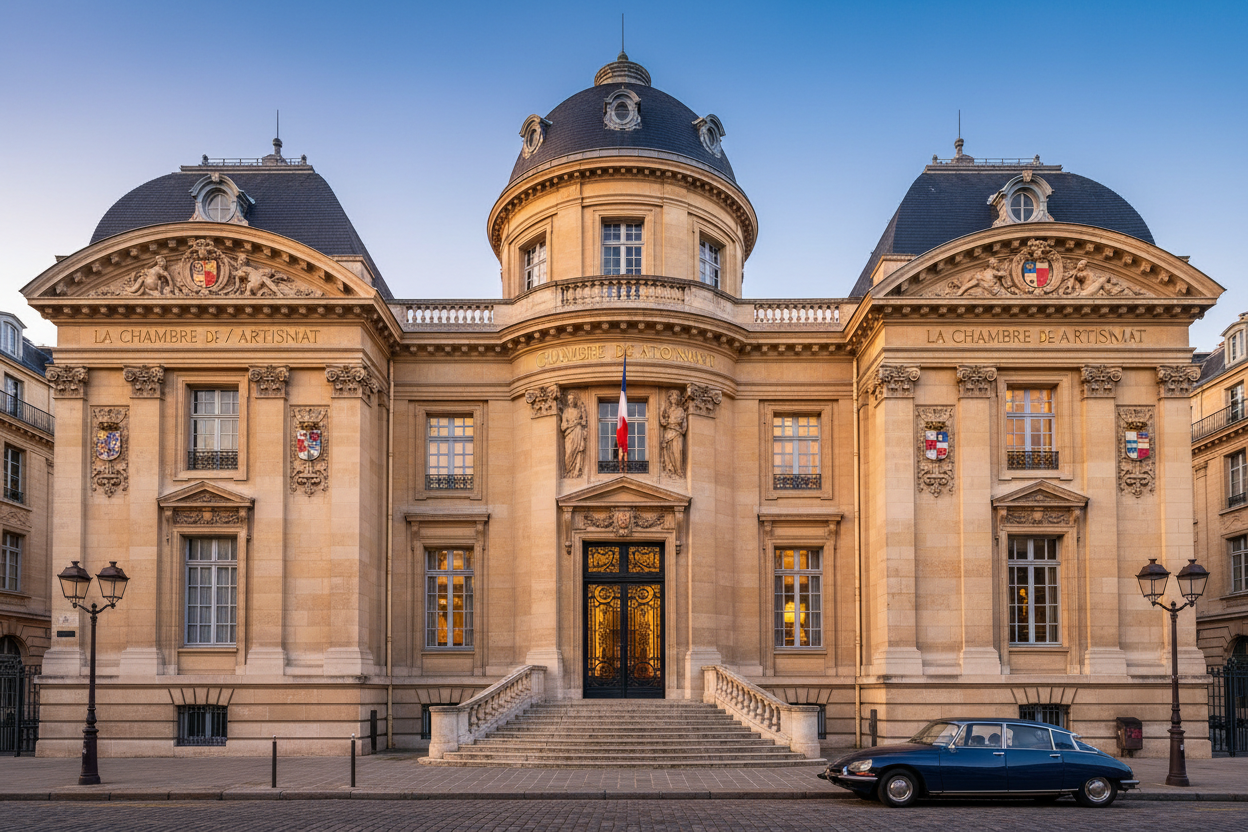 ETRE RECONNU PAR LA CHAMBRE DES METIERS ET DE L ARTISANAT