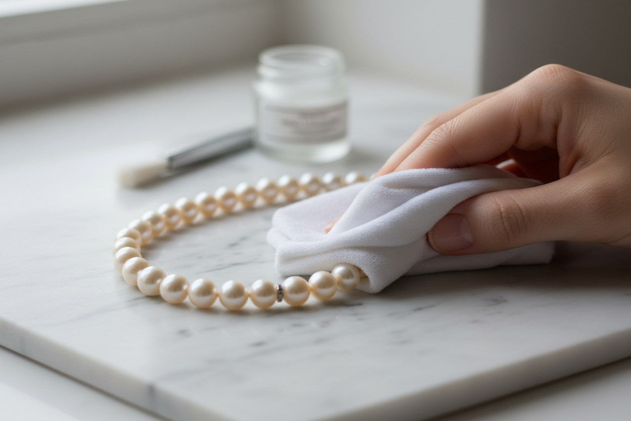 COMMENT ENTRETENIR ET CONSERVER VOS BIJOUX EN PERLES DE CULTURE