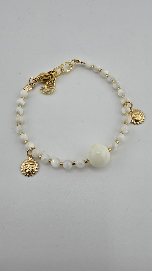Duo en perles de Nacre