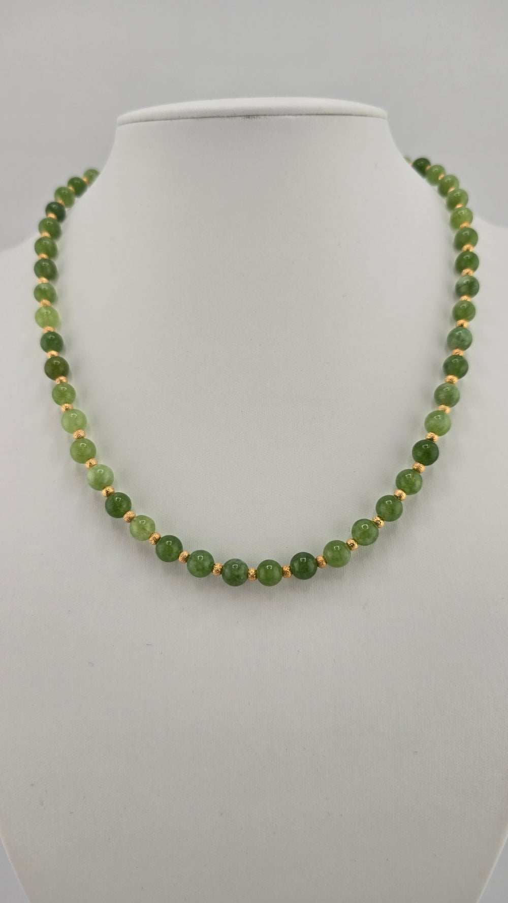 Collier en Péridot et plaqué or 18K