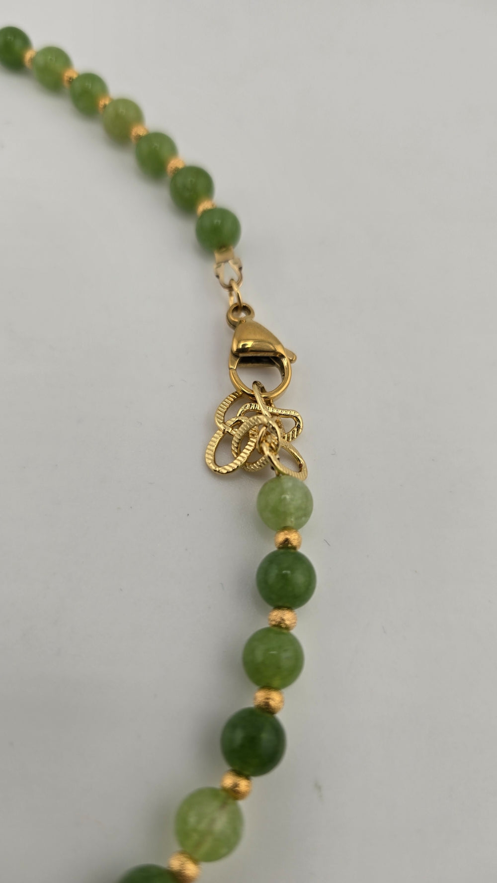 Collier en Péridot et plaqué or 18K