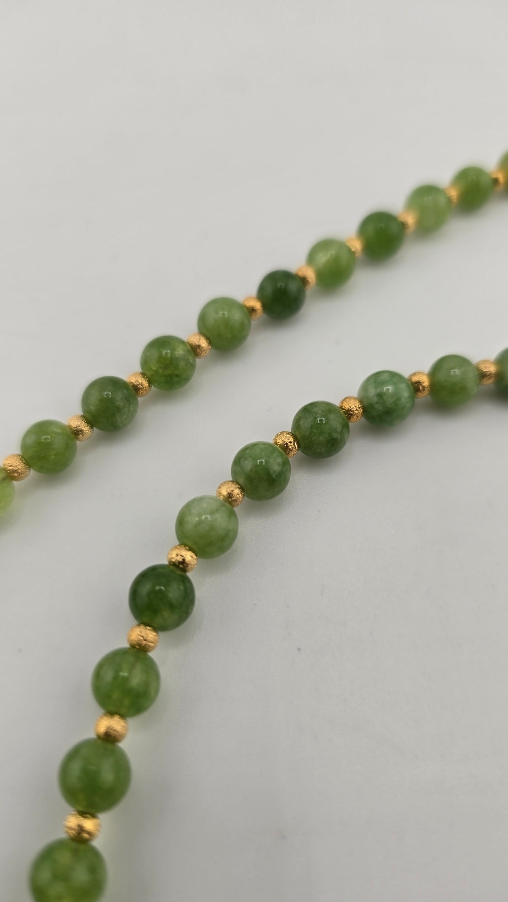 Collier en Péridot et plaqué or 18K