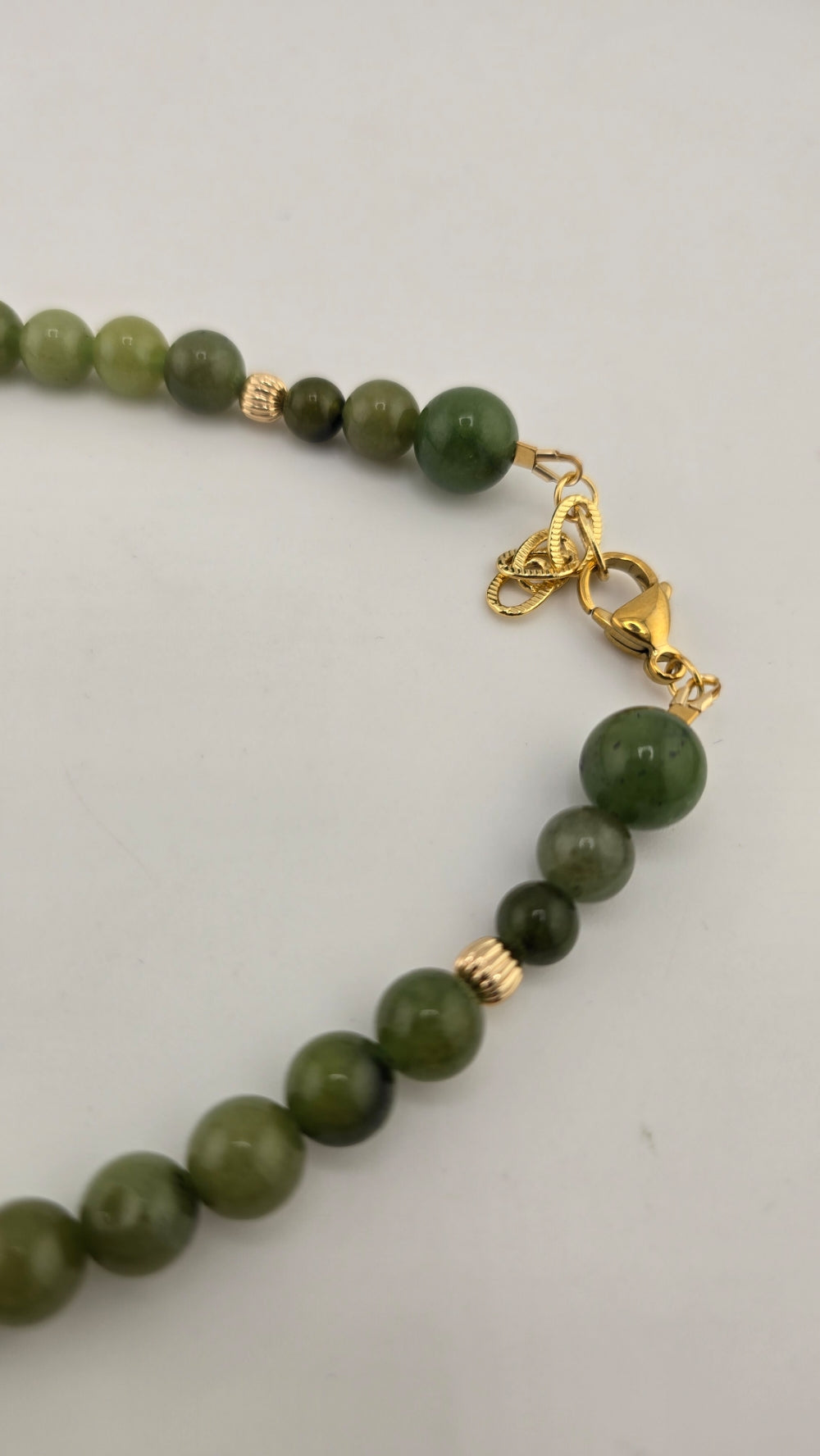Collier en Jade vert