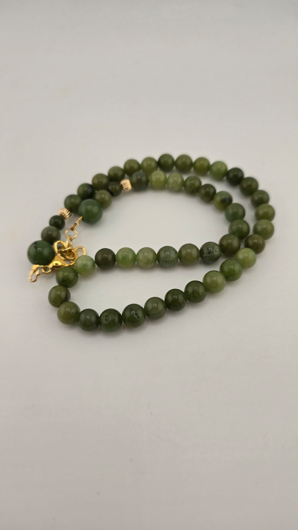 Collier en Jade vert