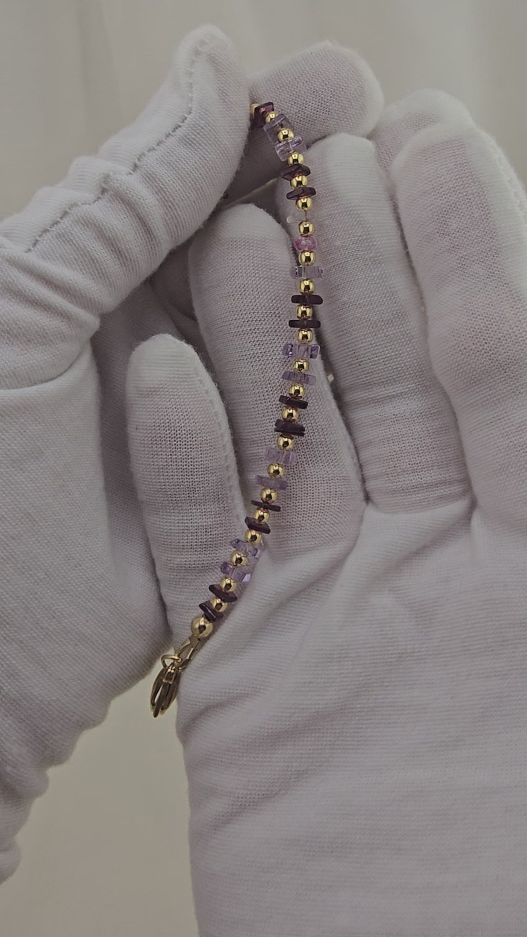 Bracelet  en pierres fines