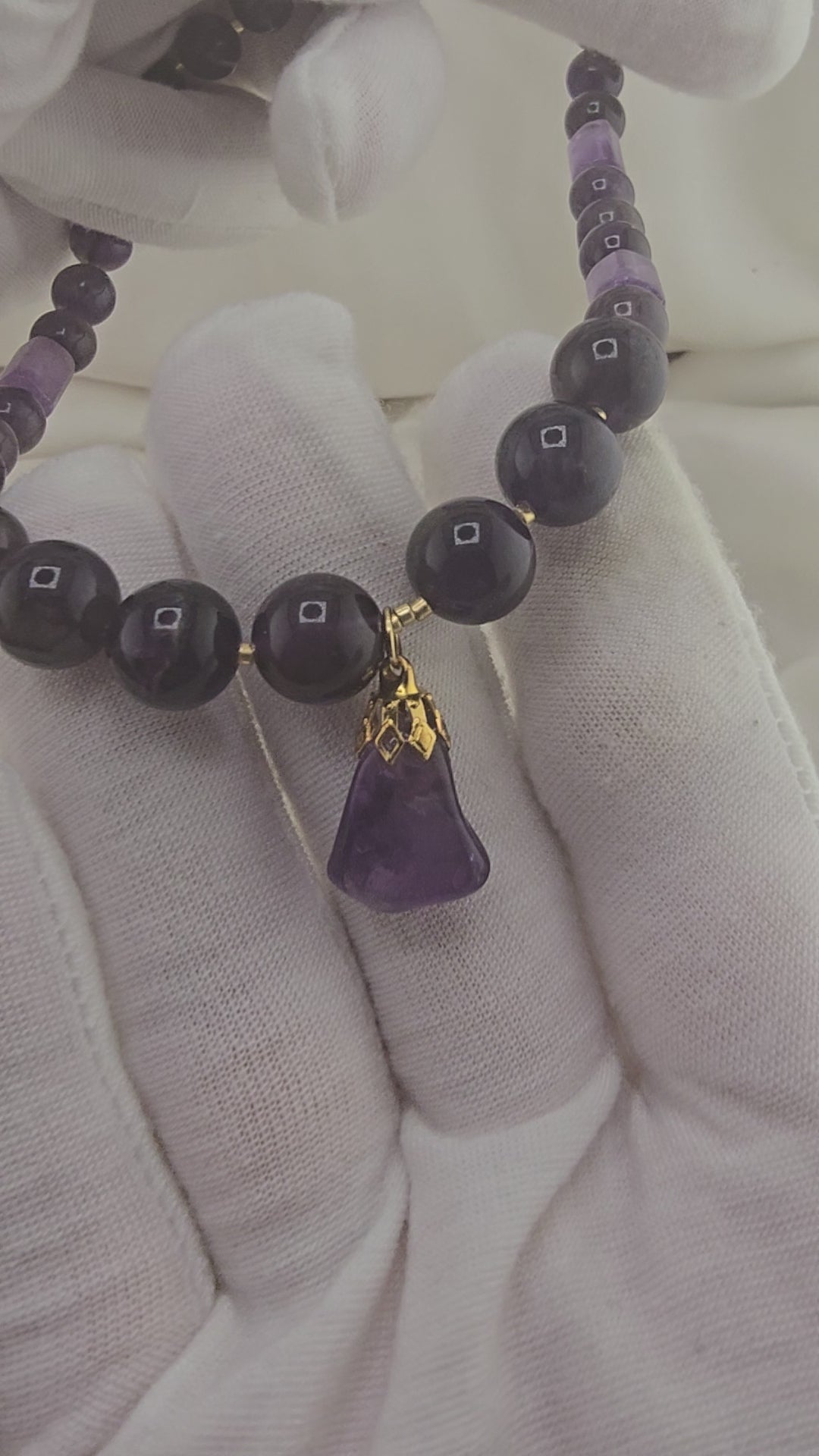 Collier en Améthyste