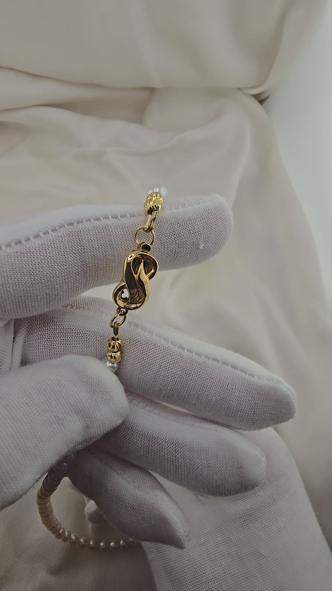 Collier en perles de culture