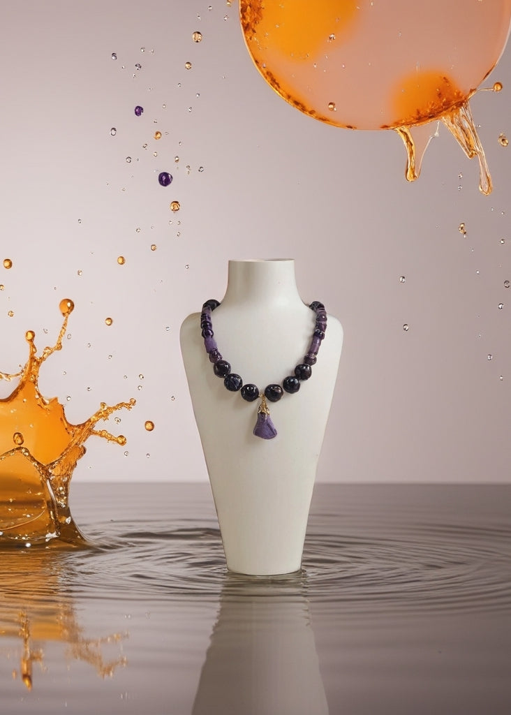 Collier en Améthyste