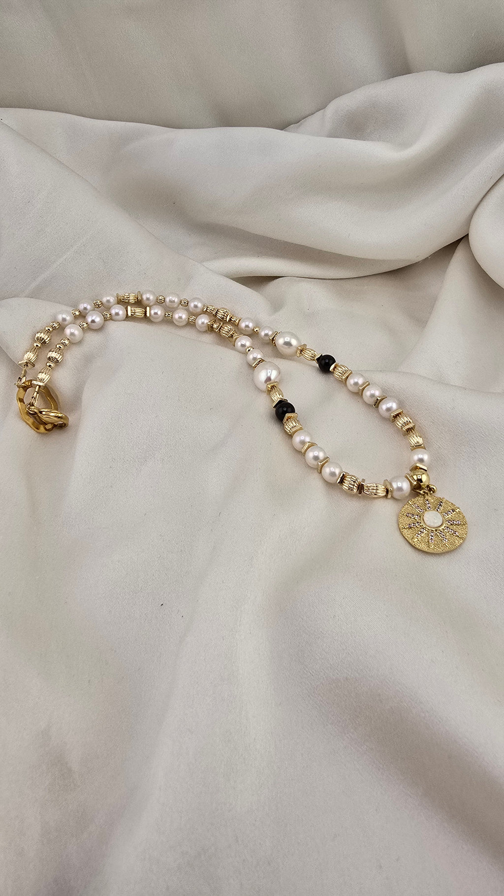 Collier en perles de culture