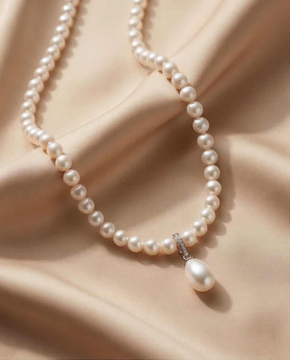 Intemporel Nacré - collier perles de culture
