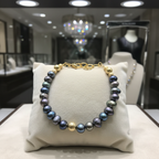 Bracelet en perles de culture