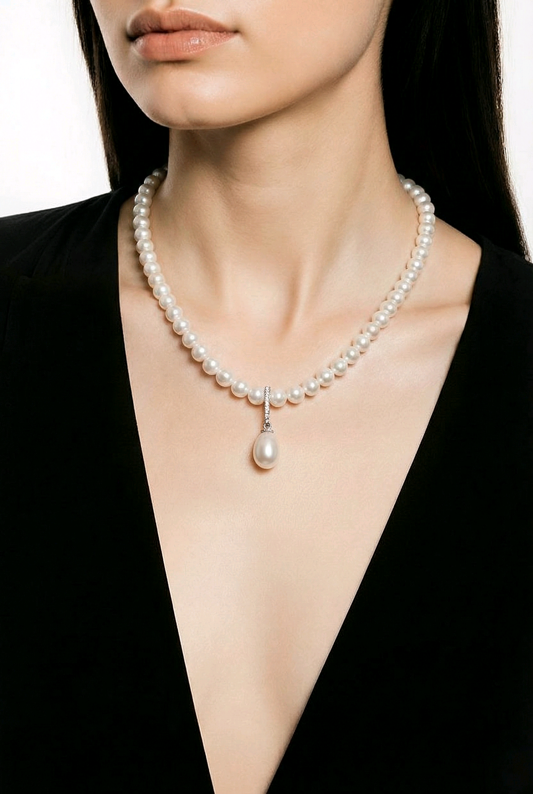 Intemporel Nacré - collier perles de culture