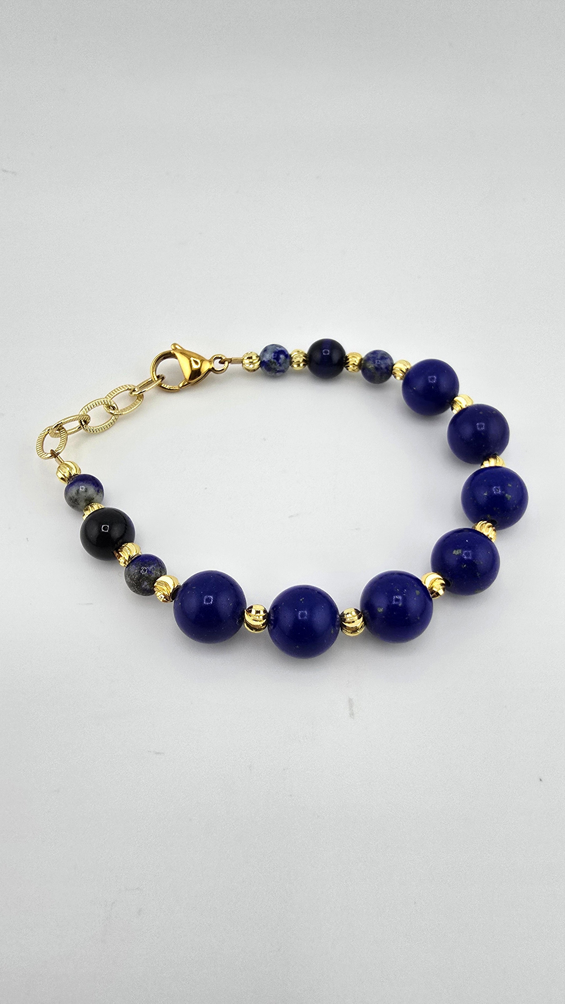 Bracelet en Lapis-Lazuli