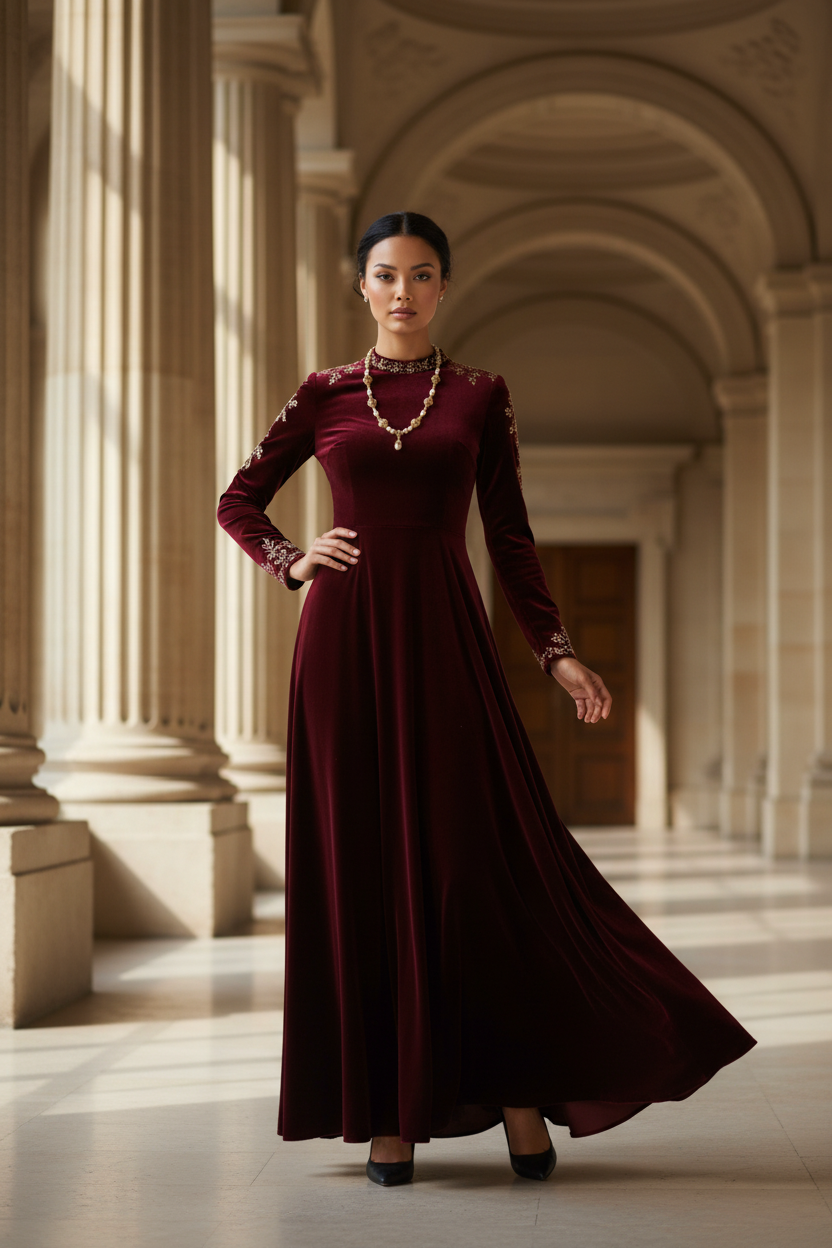 Collier en perles de culture rose