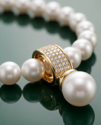 Collier en perles de culture - Éclat libre