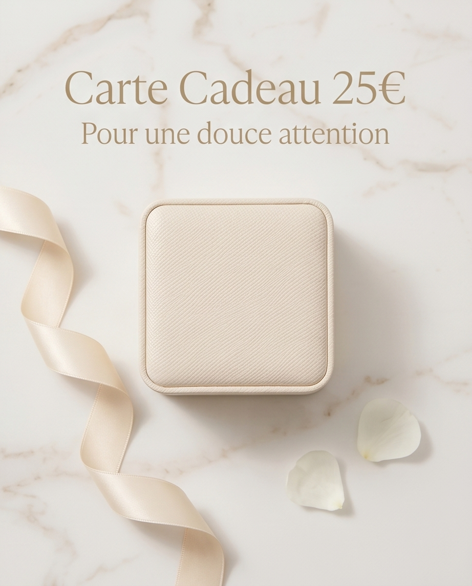 Carte cadeau 25 euro pour une douce attention