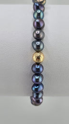 Bracelet en perles de culture