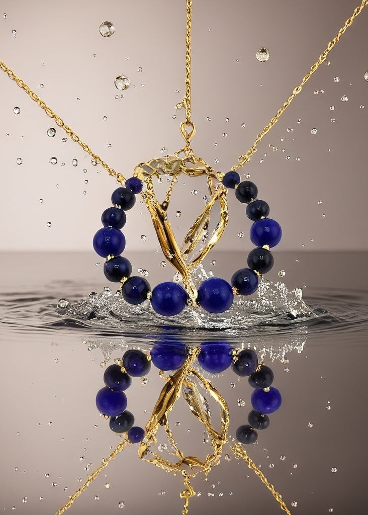 Bracelet en Lapis-Lazuli