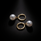 Éclat Majesté  - boucles d’oreilles avec perles de culture