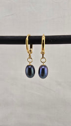 Boucles d oreilles en plaqué or 24k