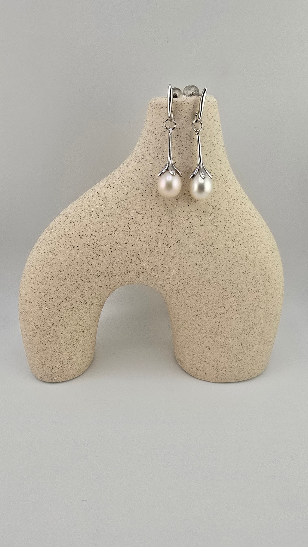 Boucles d ' oreilles en argent rhodié 925/1000