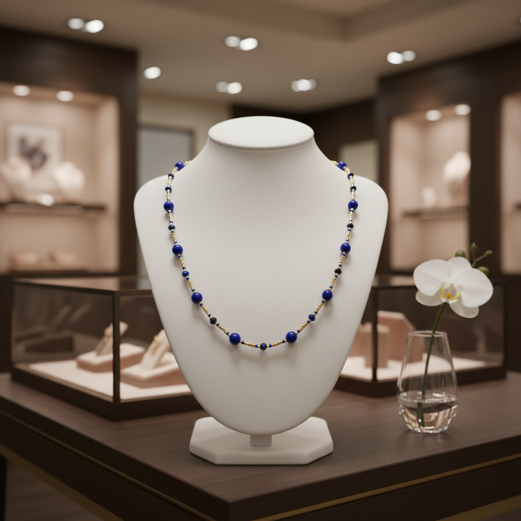 Collier fin ras du coup