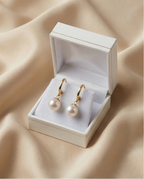 Éclat Majesté  - boucles d’oreilles avec perles de culture