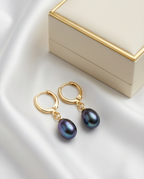 Boucles d oreilles en plaqué or 24k