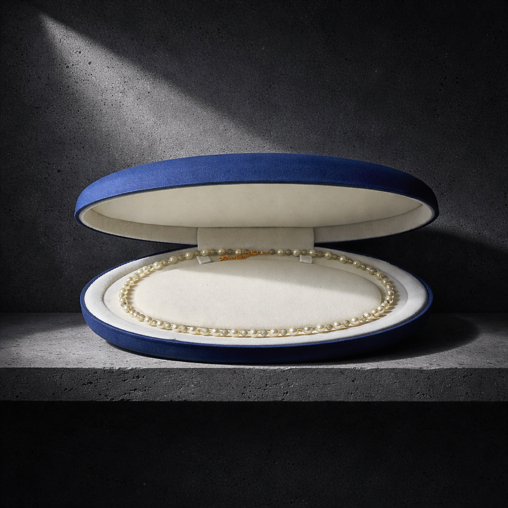 Lumière précieuse - collier perles de culture et labradorite