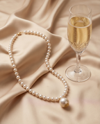 Reflet d'éternité- collier en perles de culture