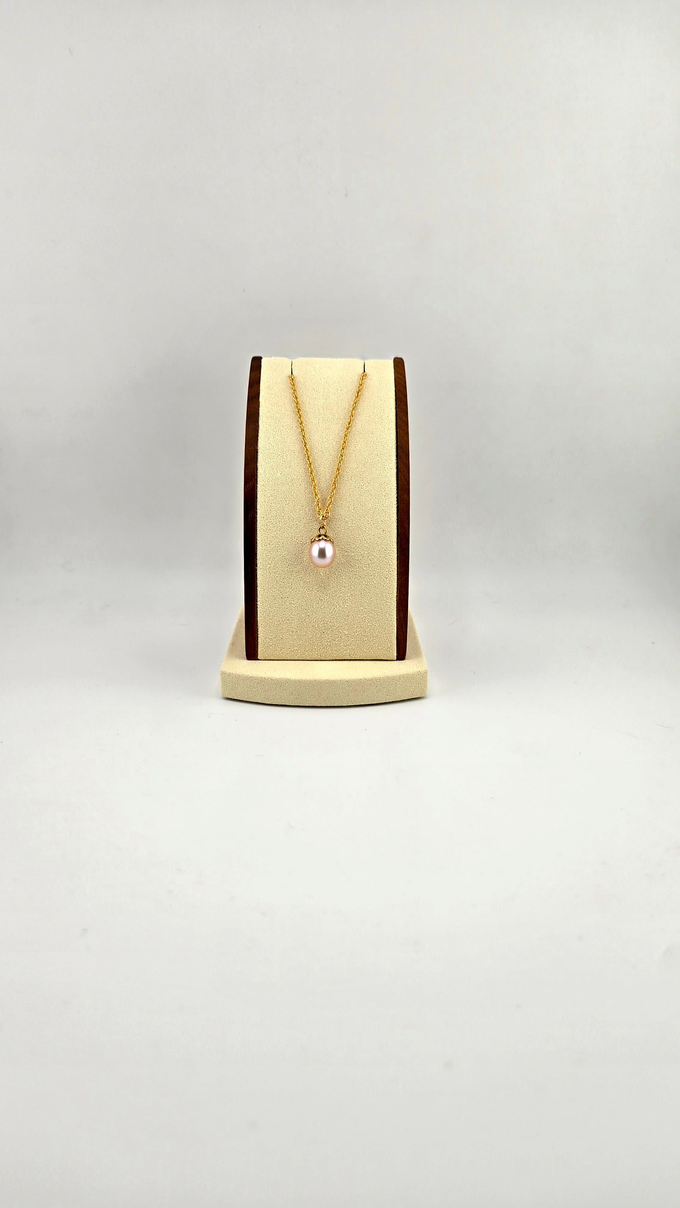 Perle de culture rose