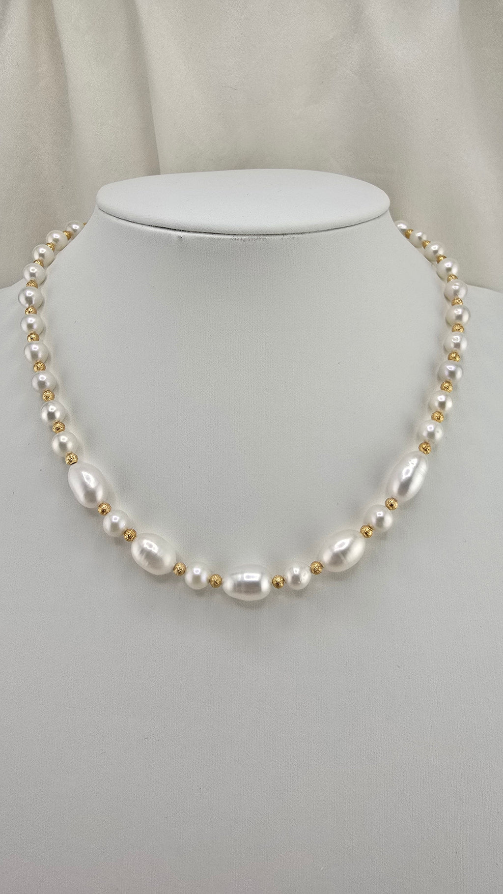 Collier en perles de culture