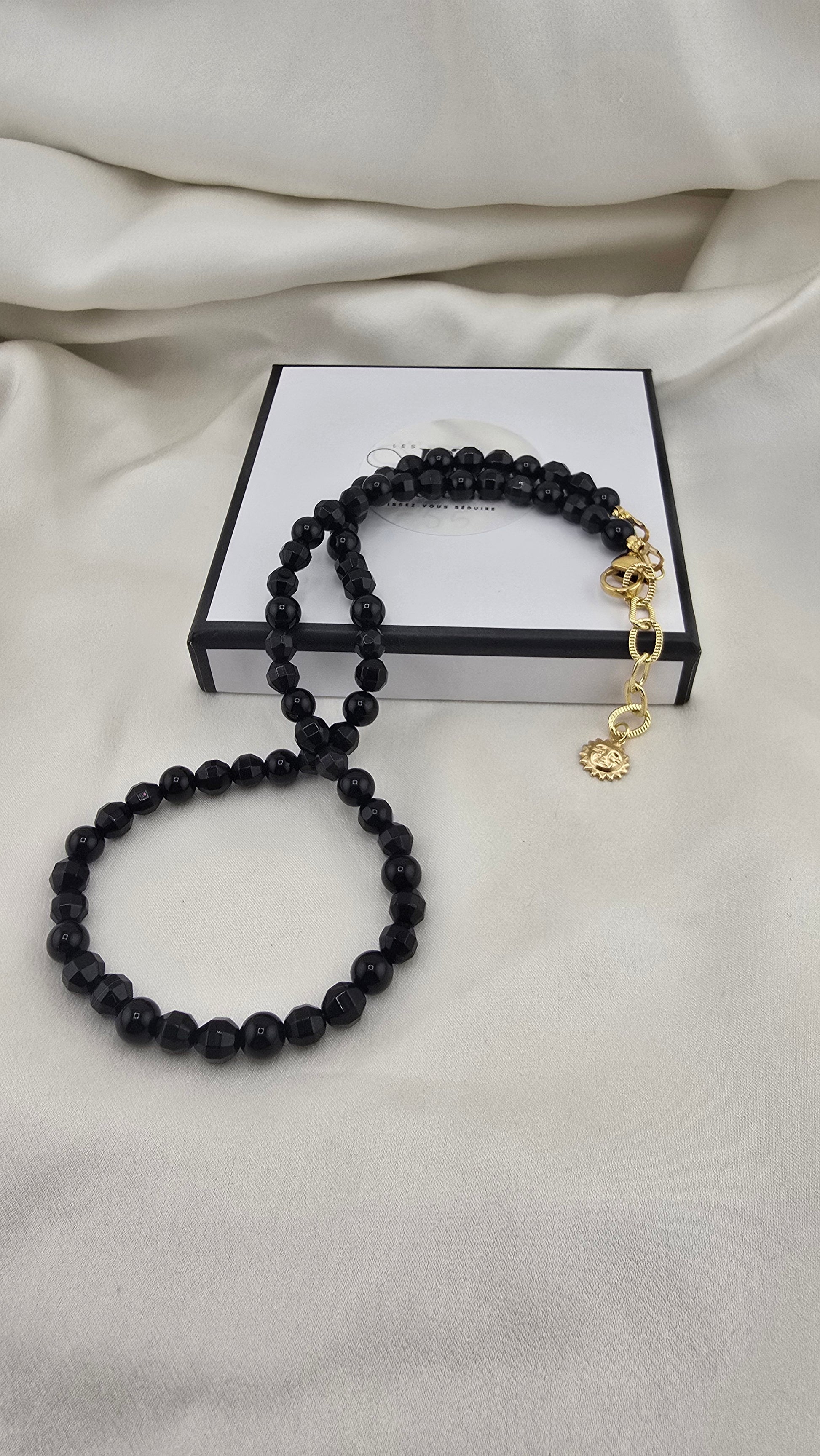 Collier en Onyx