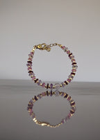 Bracelet en pierres fines et vermeil