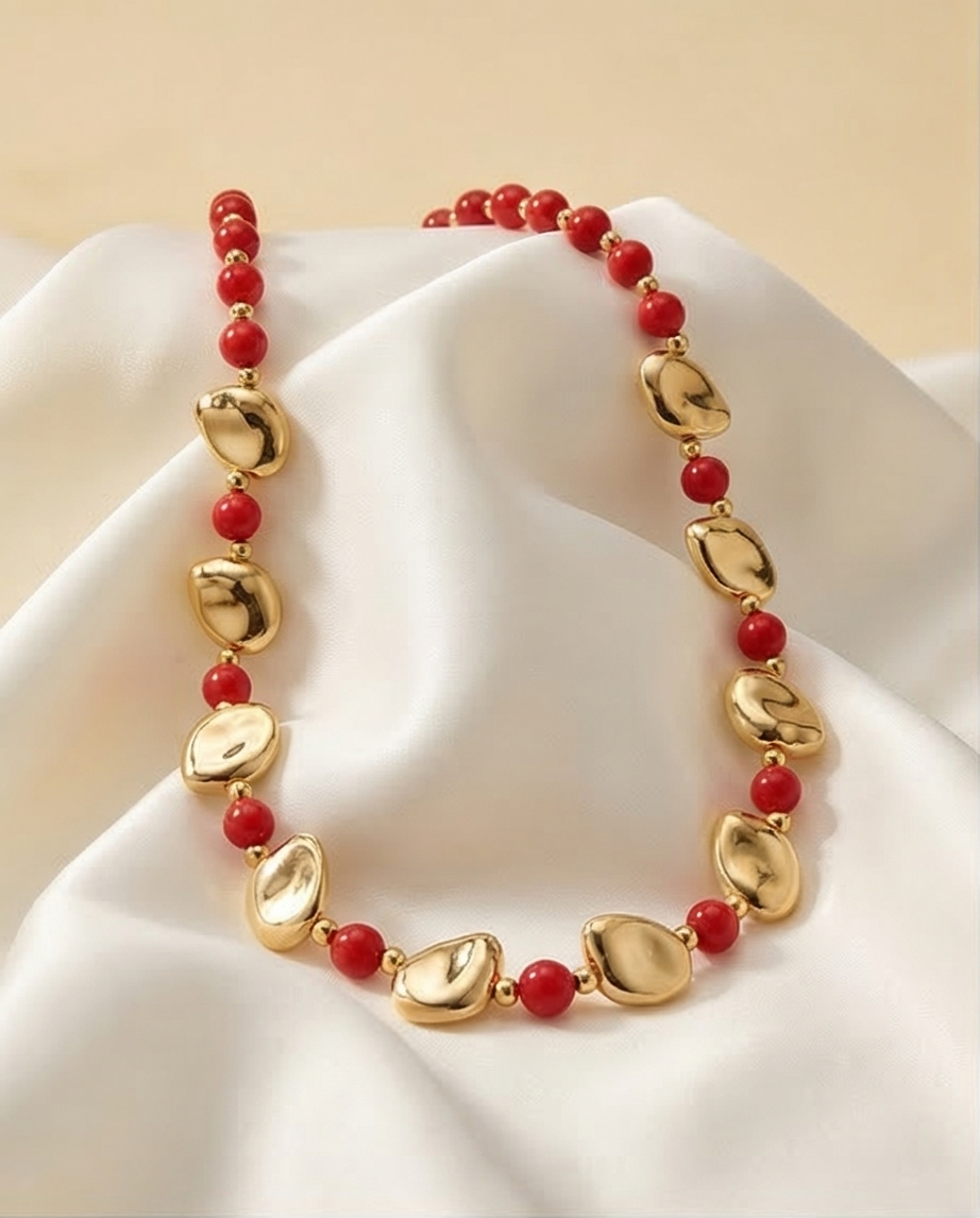 Impérial corail - collier en corail
